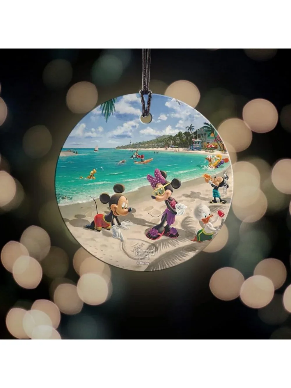 Mickey & Minnie Glass Print | 3.5
